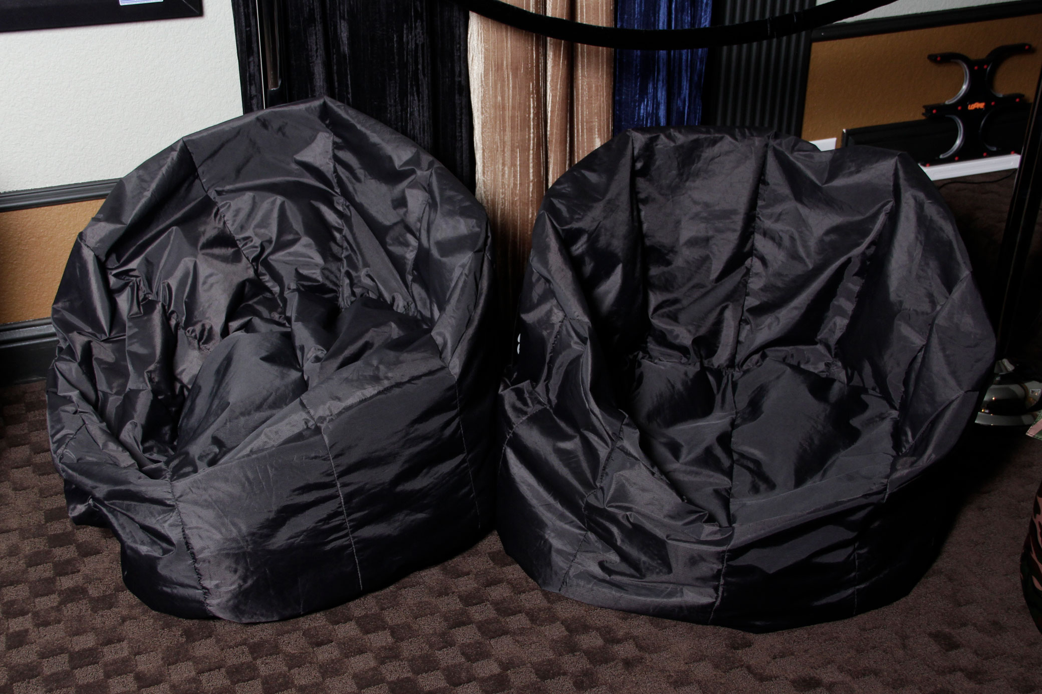 Three "Big Joe" Bean Bags