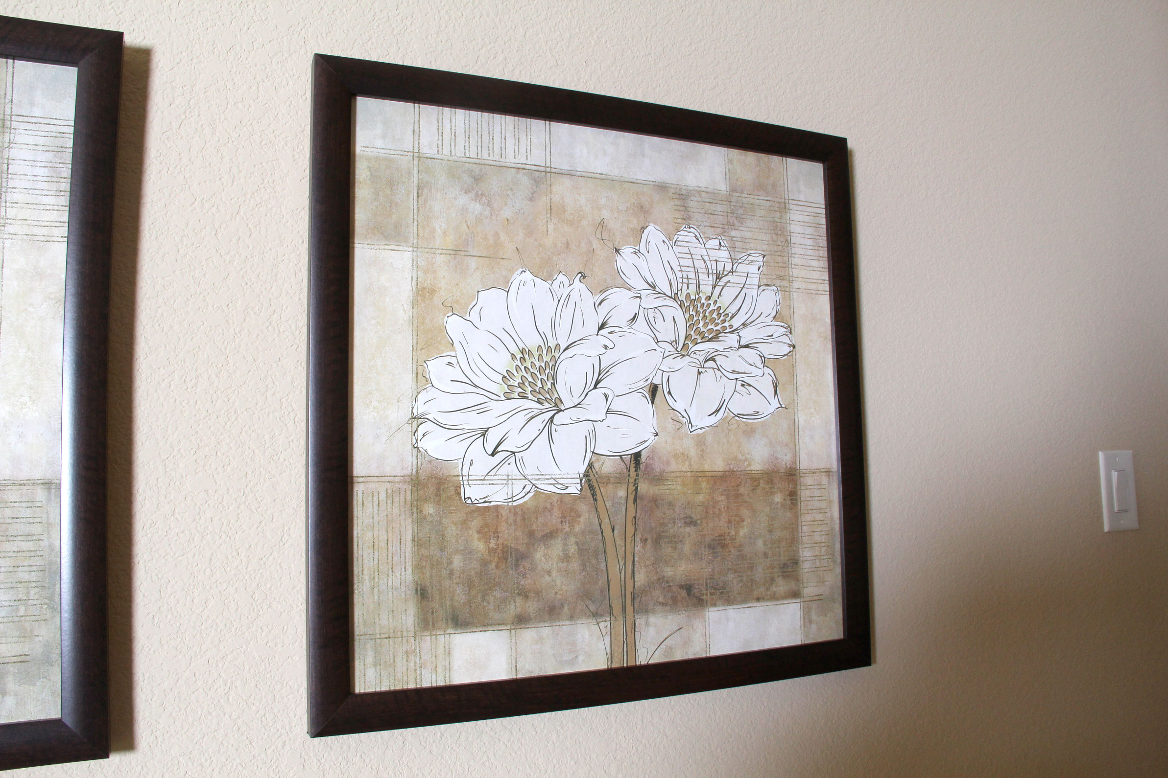 Pair of Decorative Floral Prints