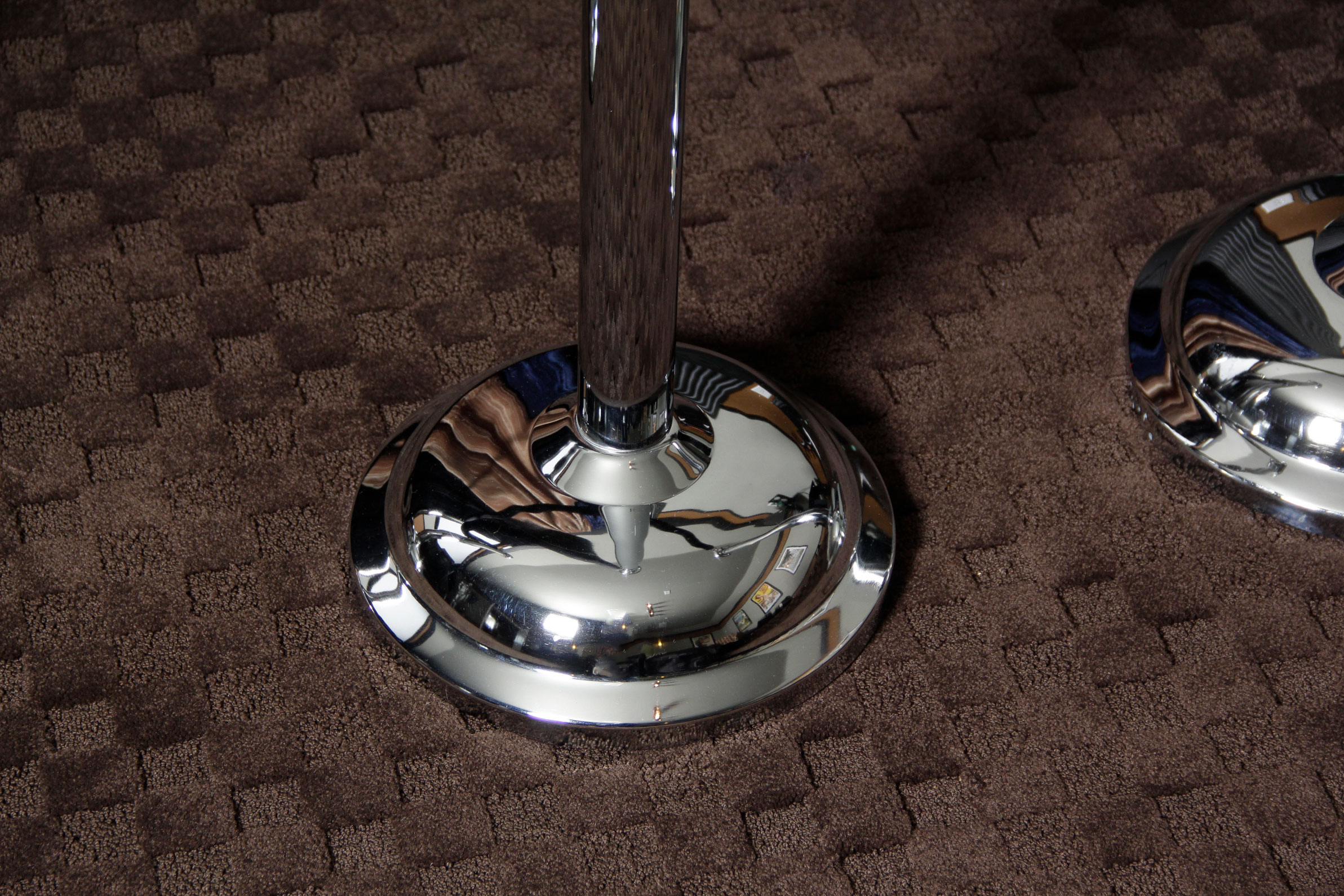 Pair of Velvet Rope Stanchions