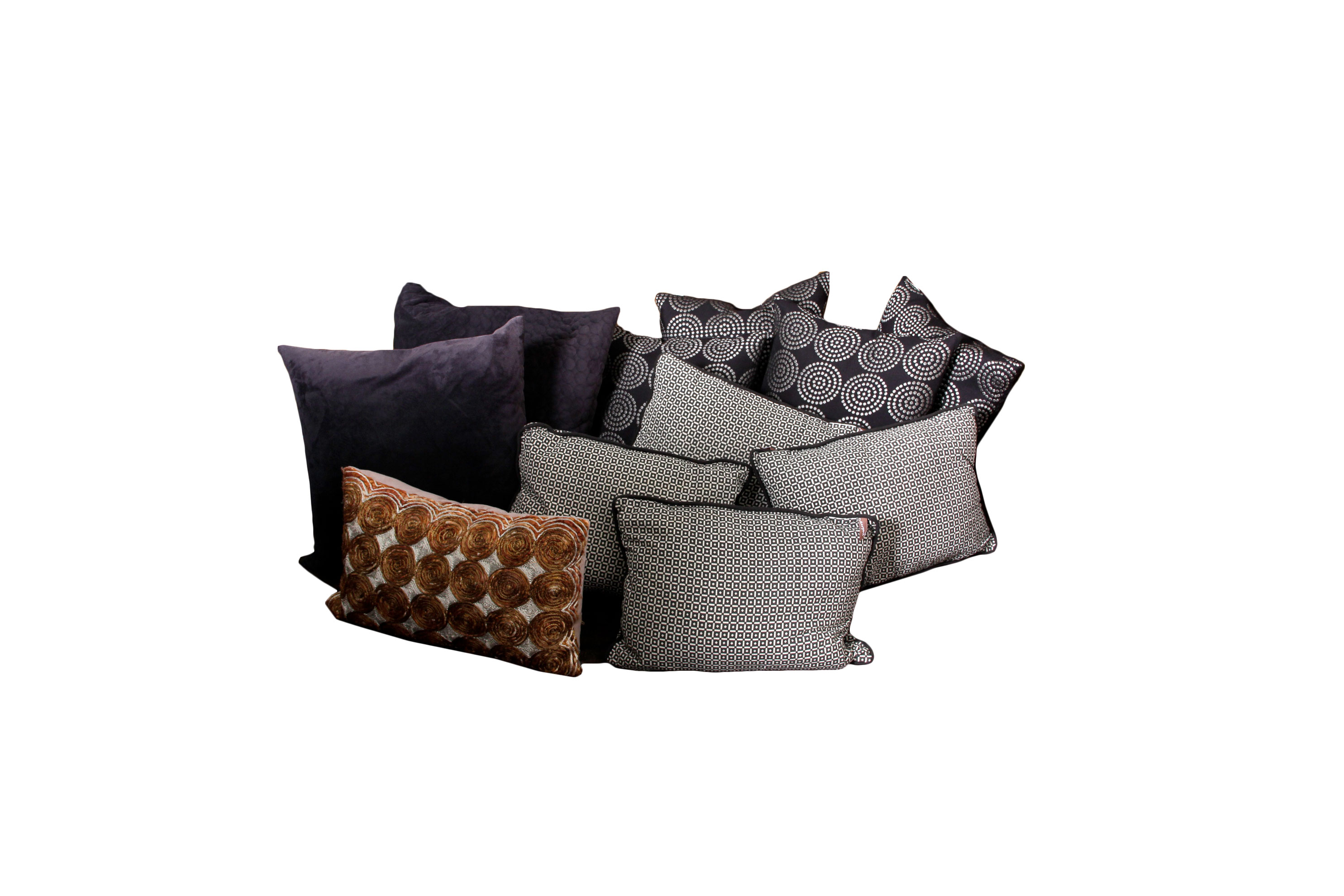 Collection of Throw Pillows including Newport