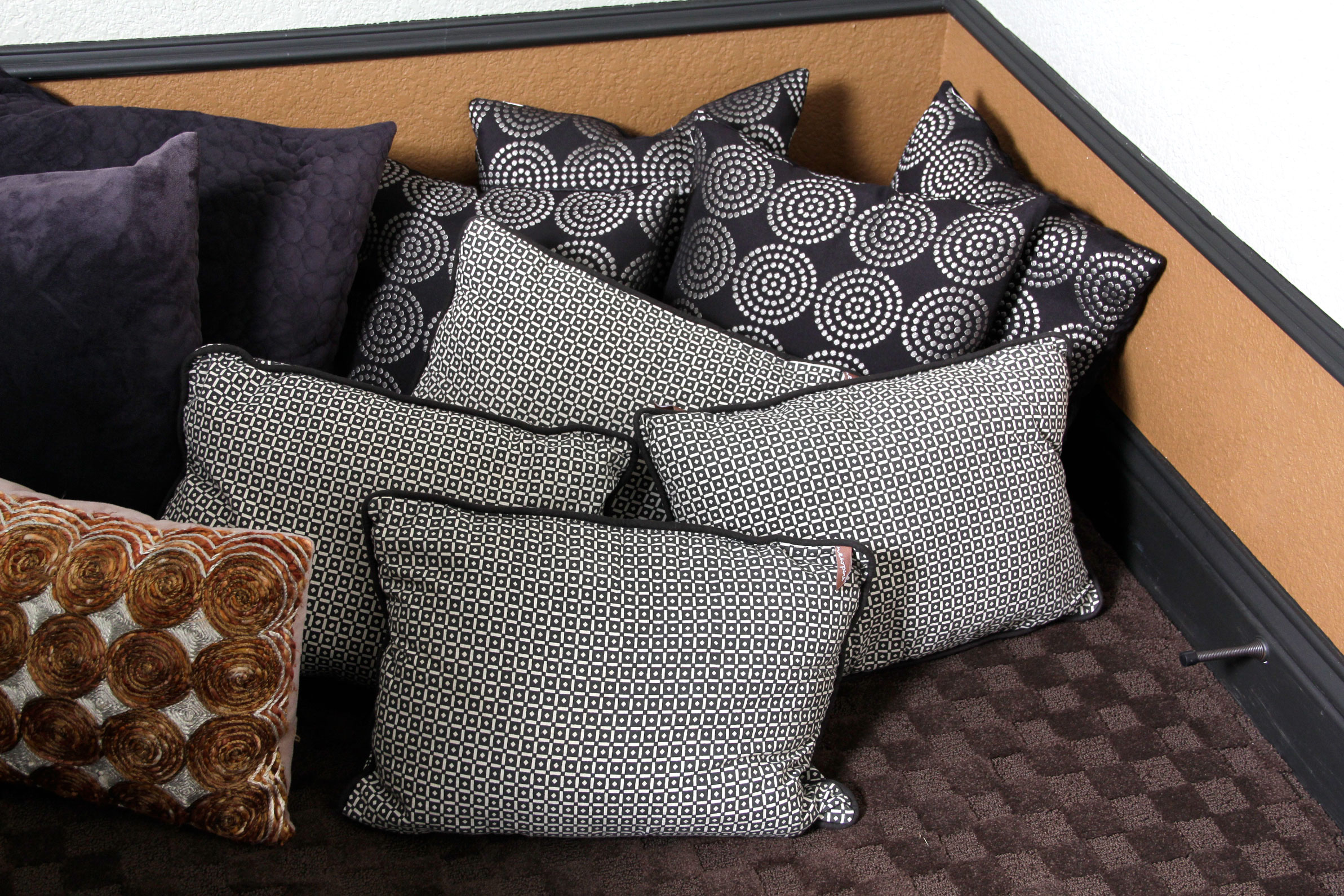 Collection of Throw Pillows including Newport