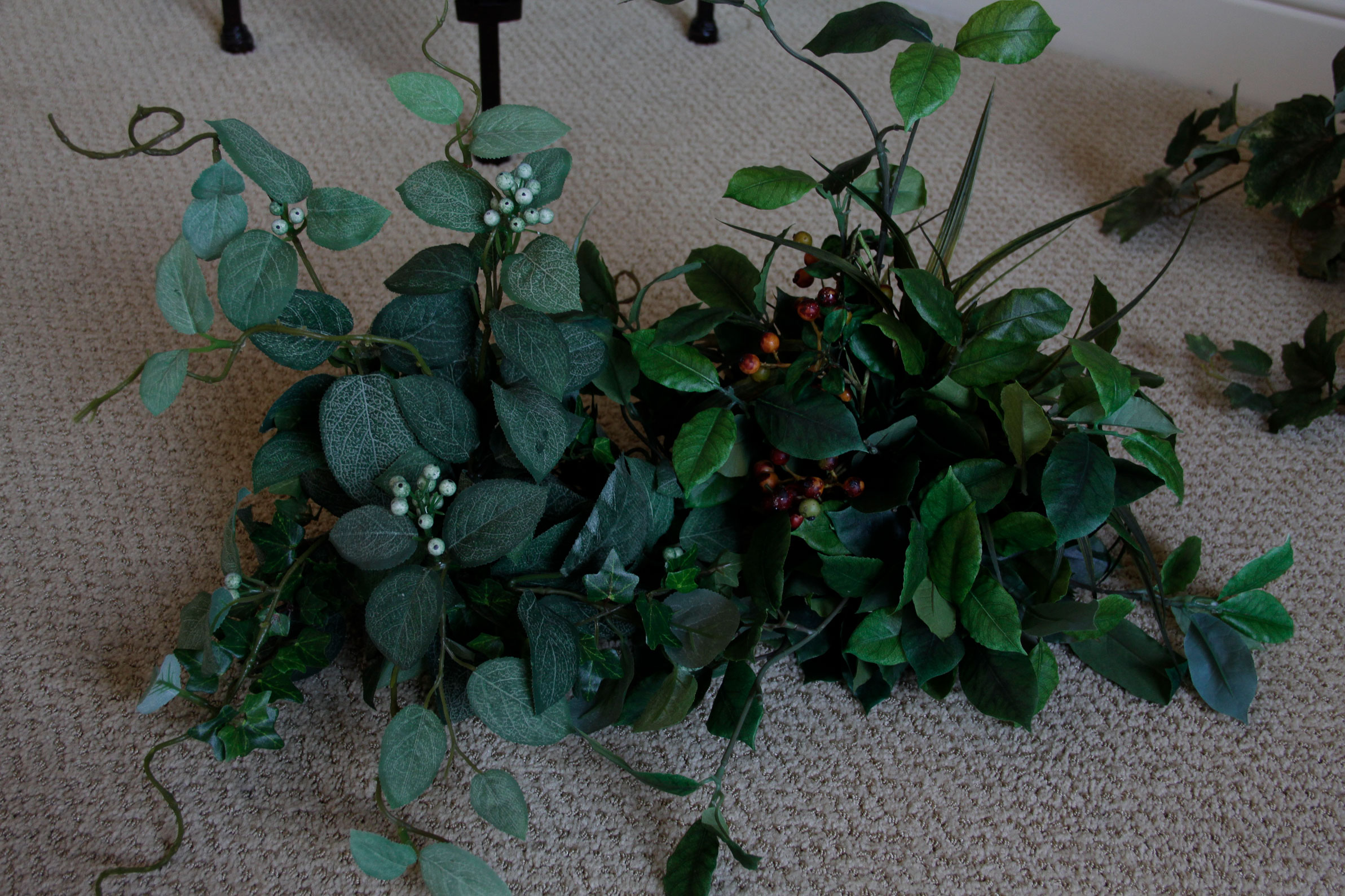 Selection of Faux Greenery
