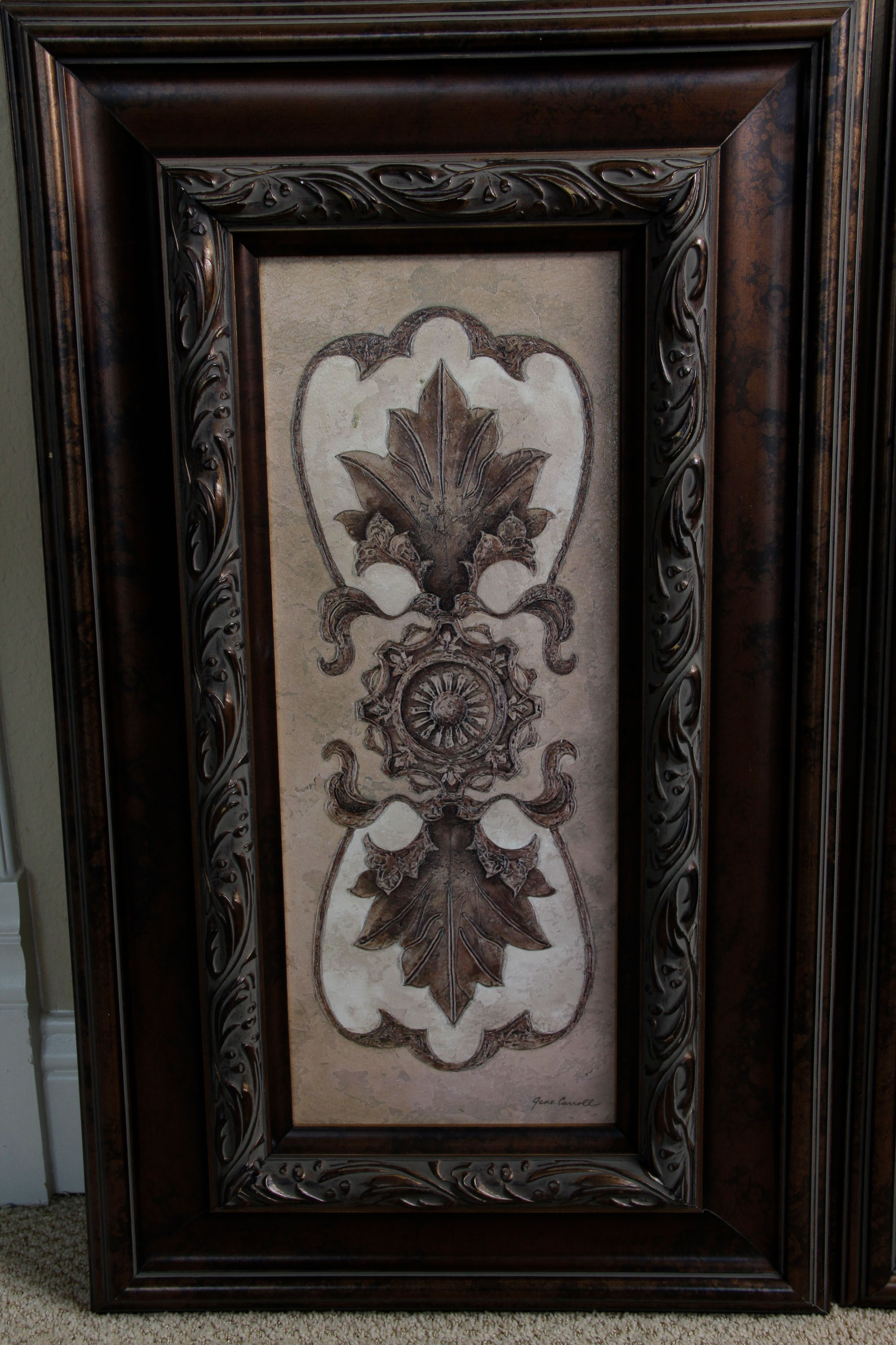 Pair of Framed Giclee Prints by Jane  Carroll