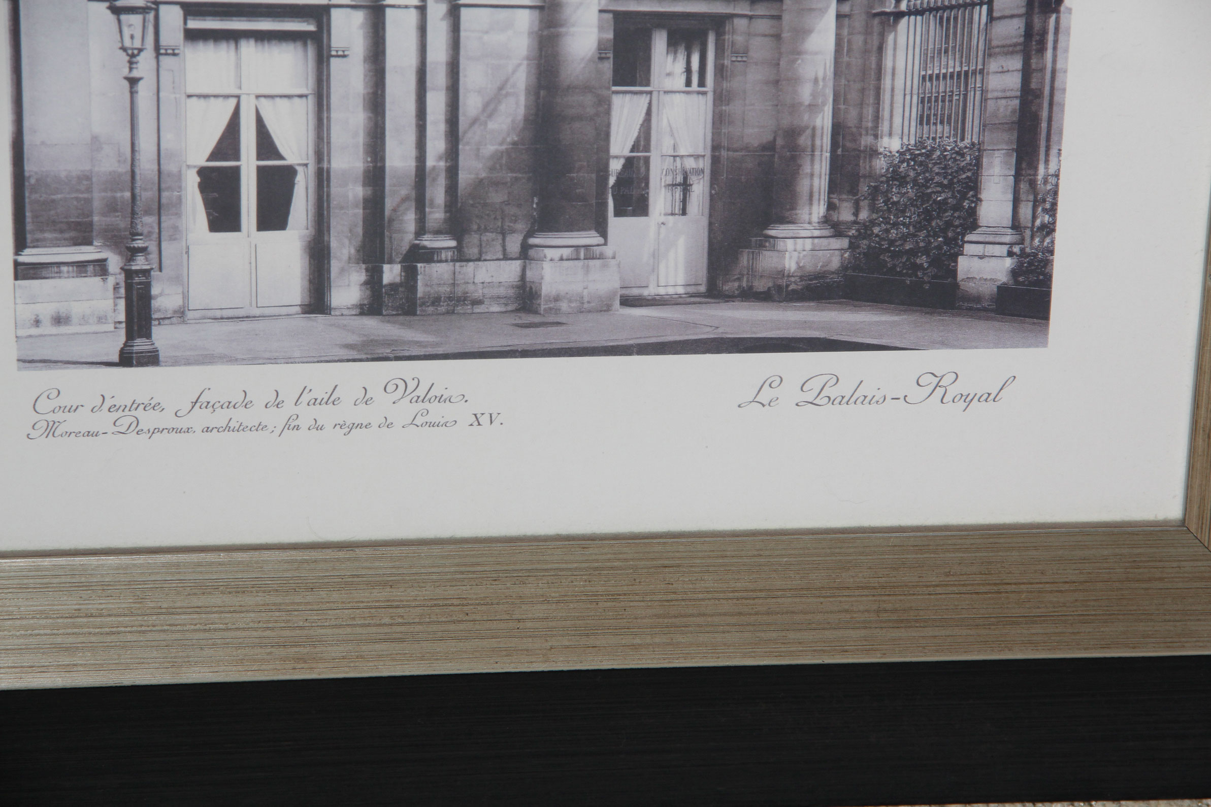 Collection of Le Palais- Royal Black and White Photographic Prints