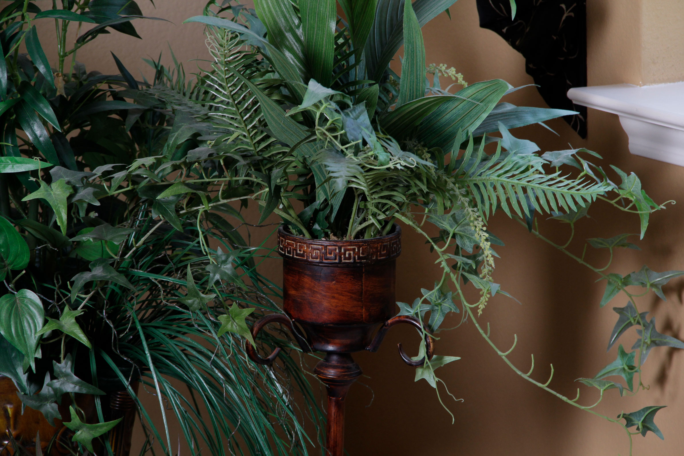 Selection of Decorative Greenery Arrangements