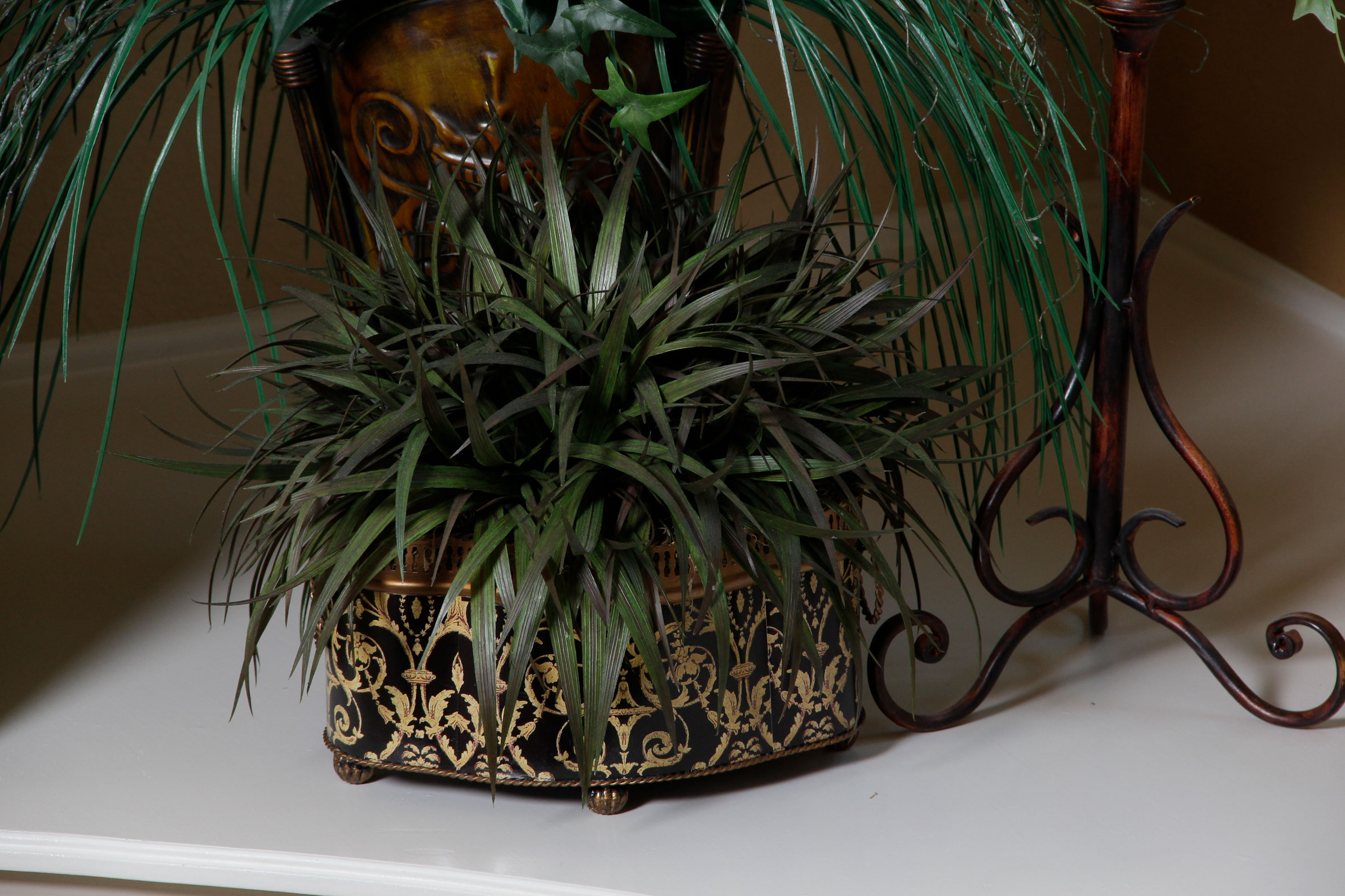 Selection of Decorative Greenery Arrangements