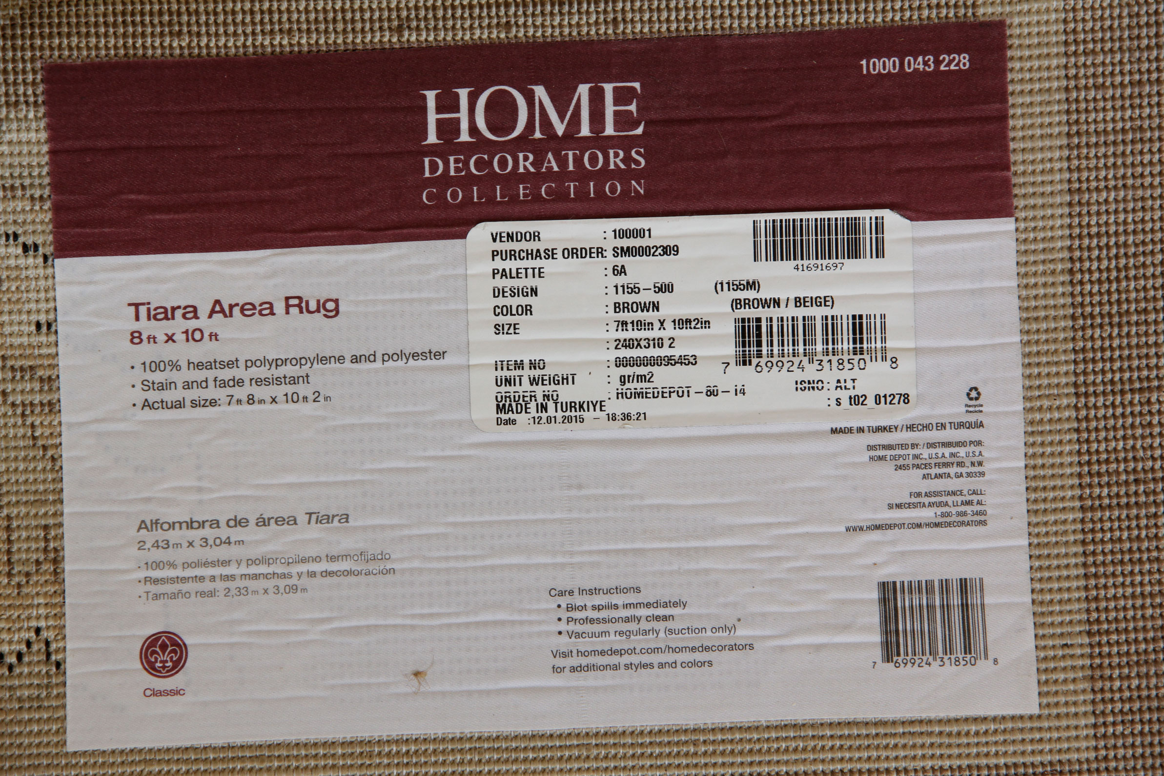 "Tiara" Area Rug by Home Decorators Collection