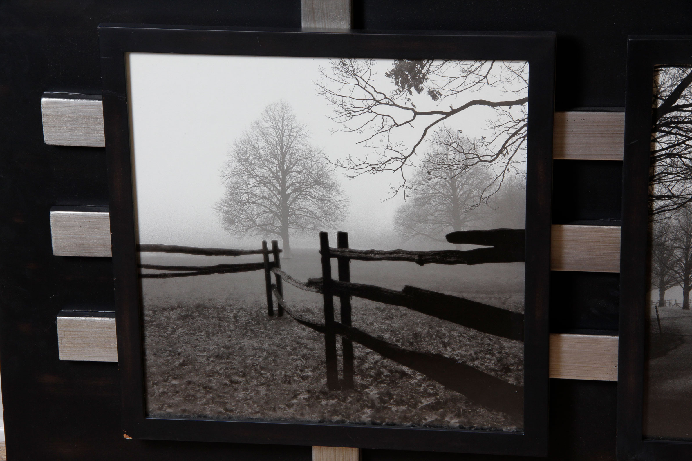Black and White Photographic Print Triptych