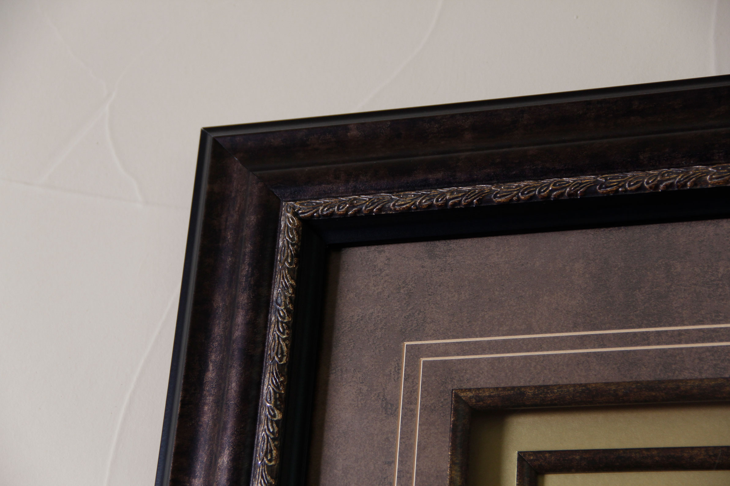 Pair of Framed Decorative Shadow Boxes