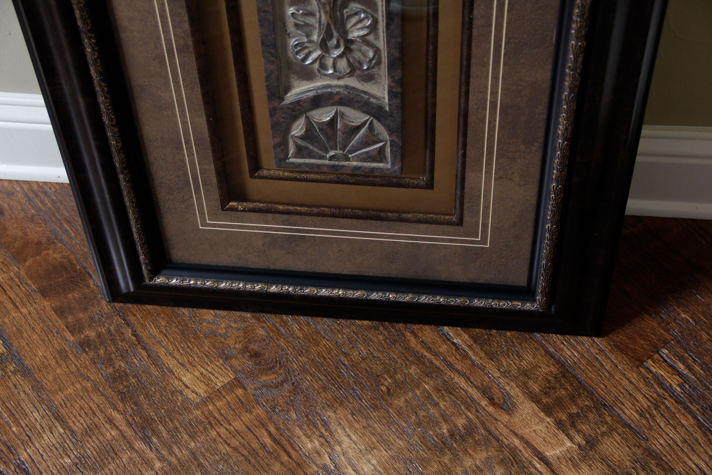 Pair of Framed Decorative Shadow Boxes