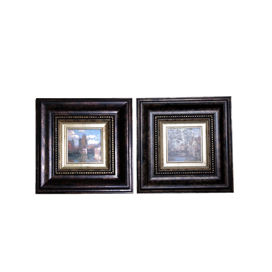 Pair of Framed Giclee Prints by Michael Longo