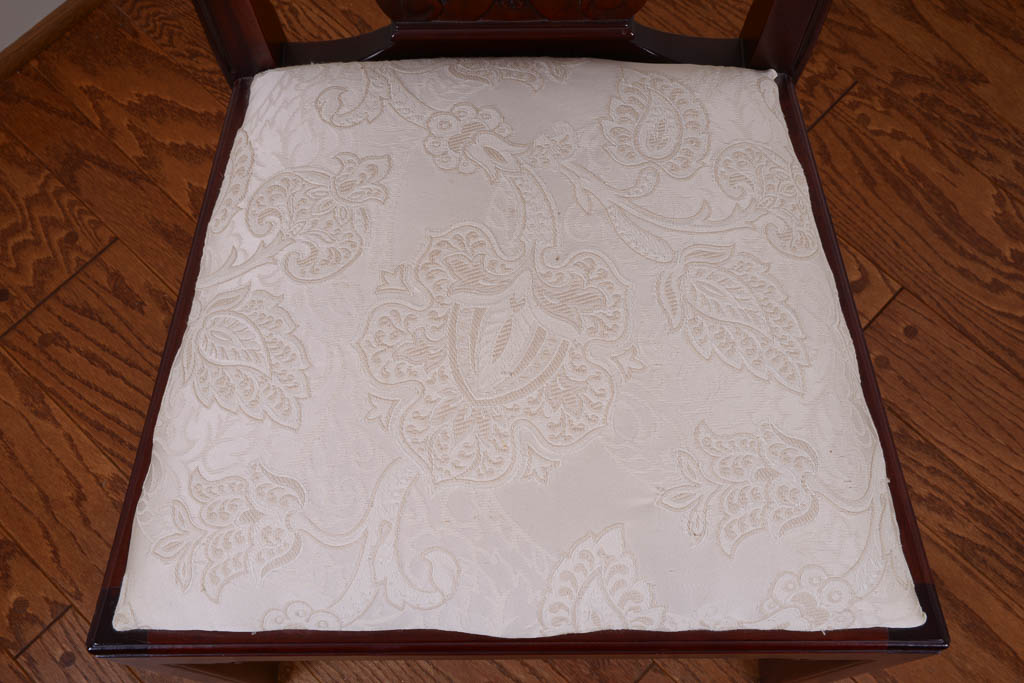 Set of Eight Chippendale Style Mahogany Dining Chairs