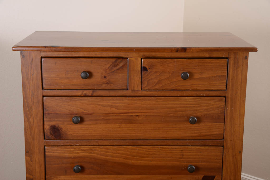 Ethan Allen Pine Tall Dresser