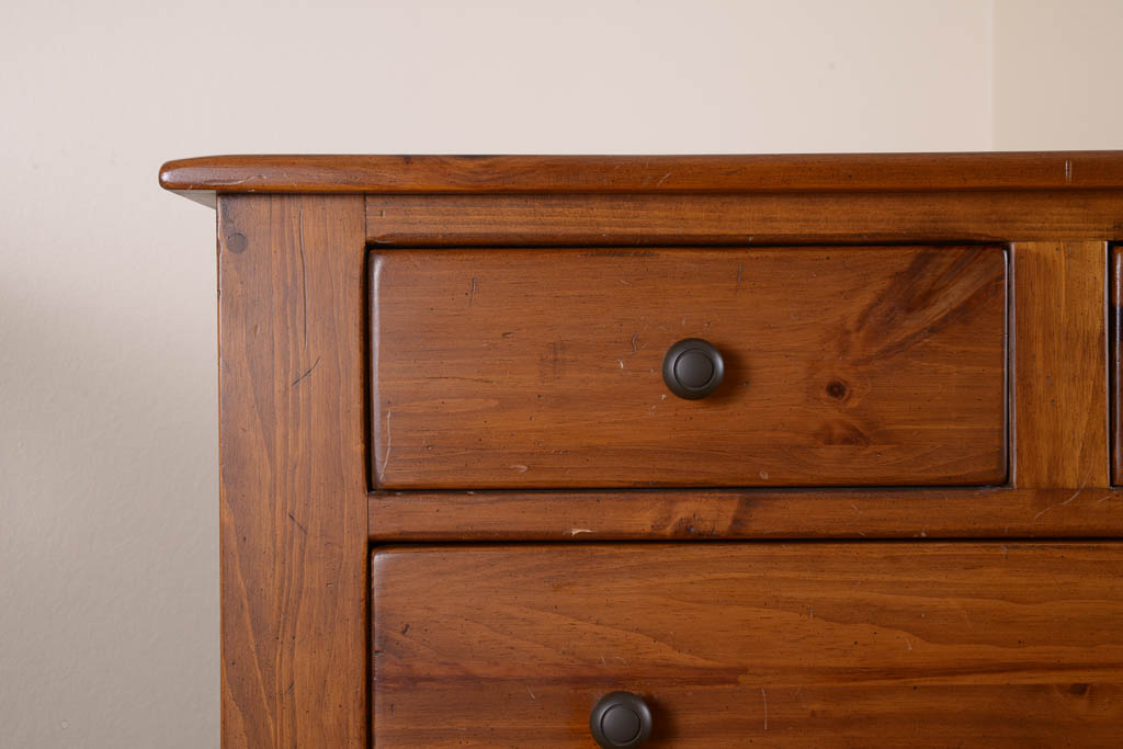 Ethan Allen Pine Tall Dresser