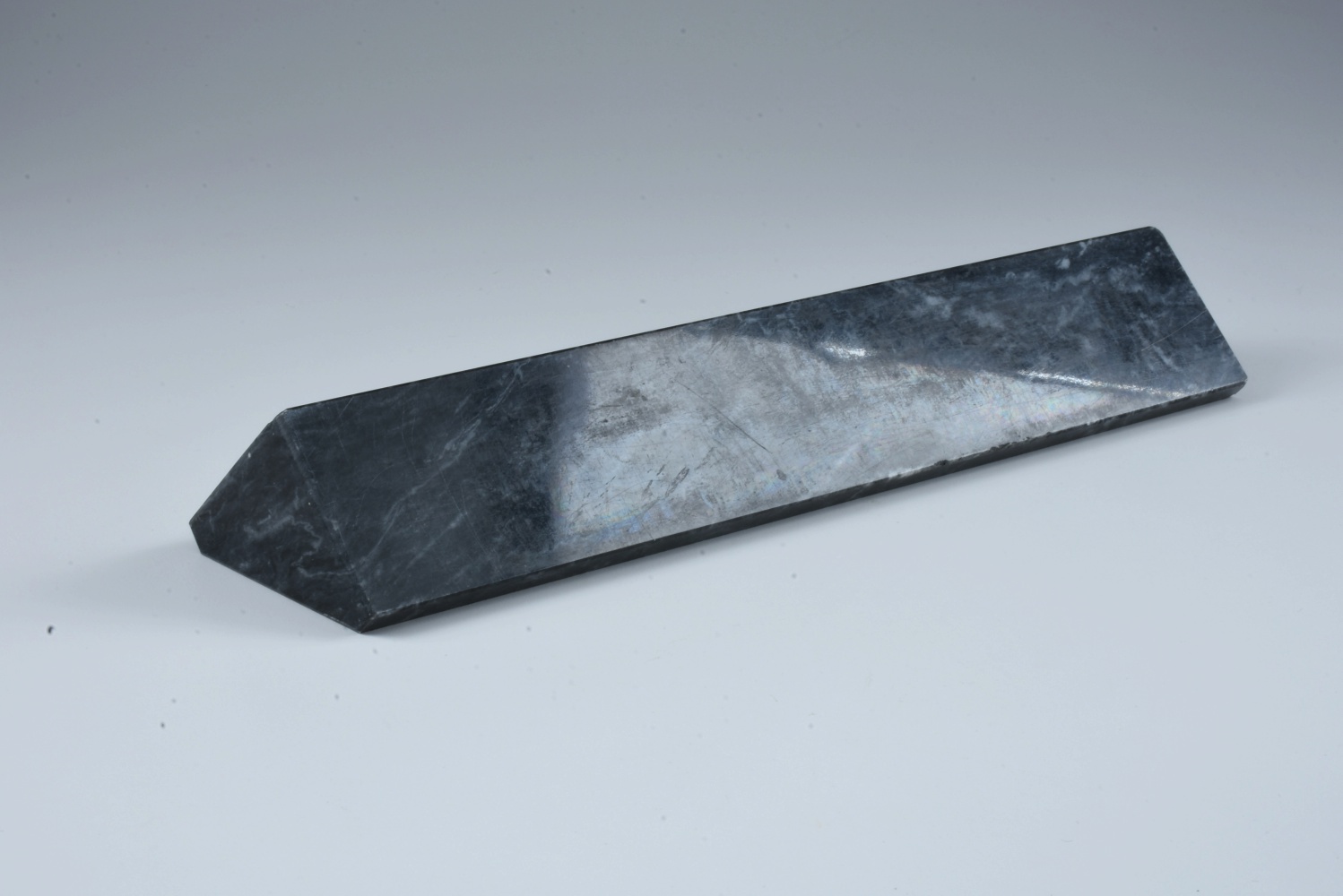 Dr. Robert Sch Marble Desk Plate and Pen Holder with Bronze Horse