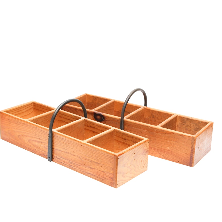 Primitive Wood Baskets