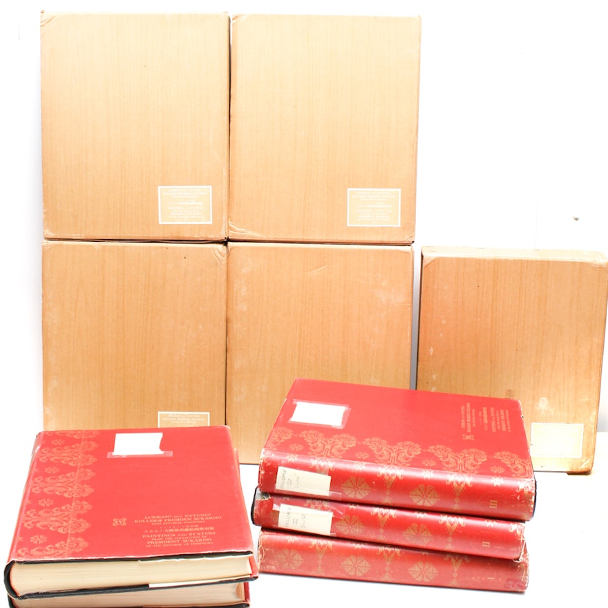 Five Volume Set of "Paintings and Statues From the Collection of President Sukarno"