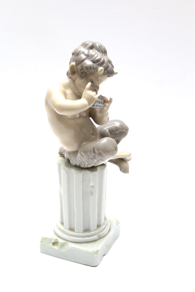 Lladro "Whistler Satyr" Porcelain Figurine