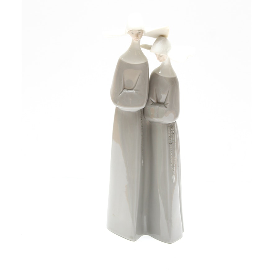 Lladró "Nuns" Figurine