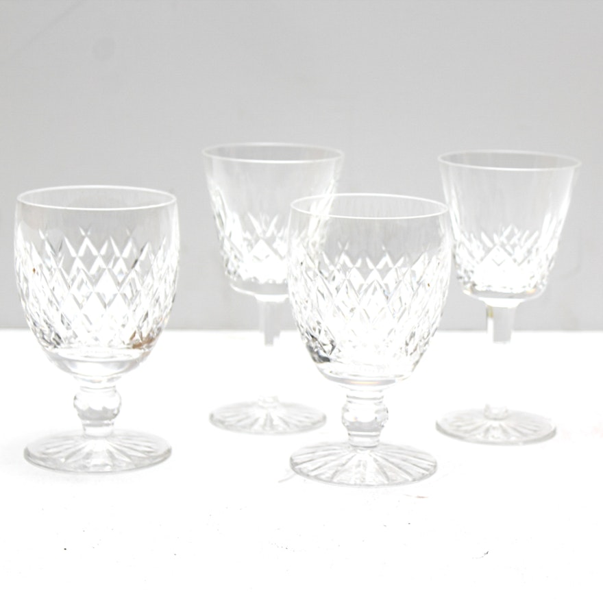 Group of Waterford Crystal "Boyne" and "Lismore" Stemware