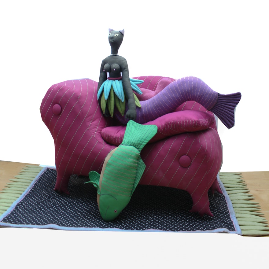 Deborah Banyas Fabric Sculpture