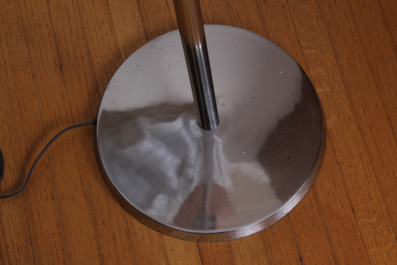 Vintage Chrome Floor Lamp