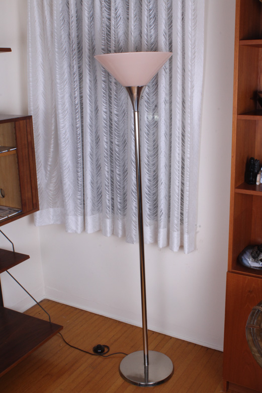Vintage Chrome Floor Lamp