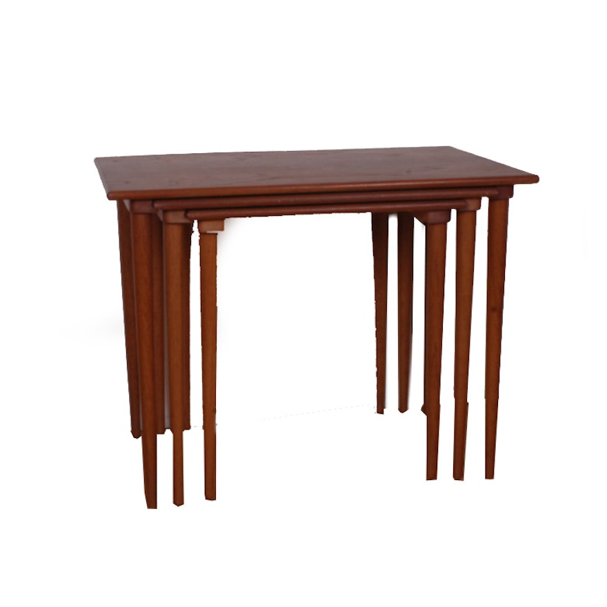 Set of Danish Modern Nesting Tables