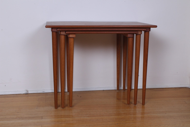 Set of Danish Modern Nesting Tables