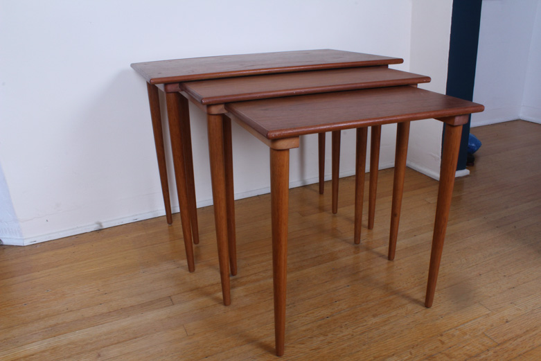 Set of Danish Modern Nesting Tables