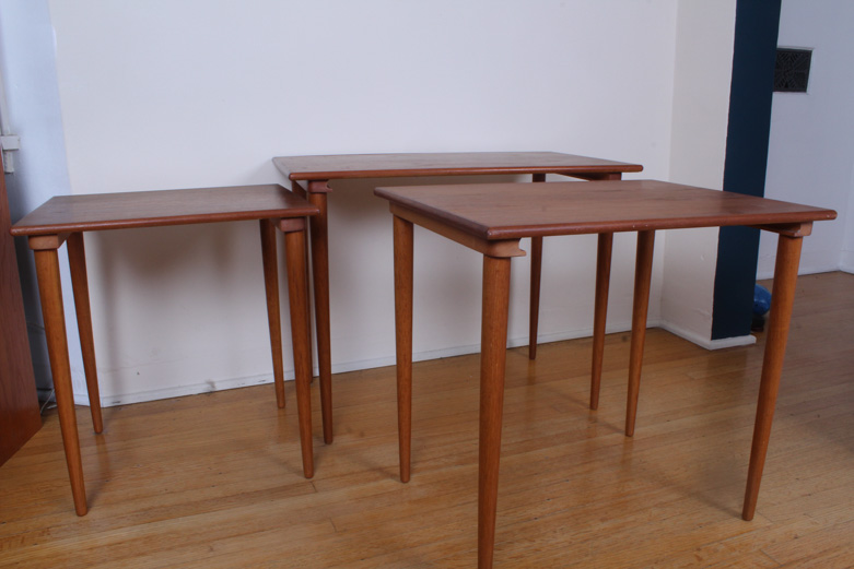 Set of Danish Modern Nesting Tables