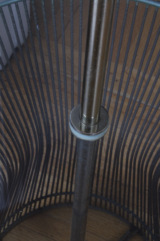 Vintage Floor Lamp with Tray Table