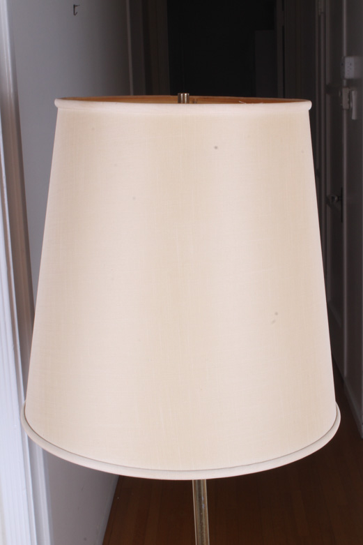 Vintage Floor Lamp with Tray Table