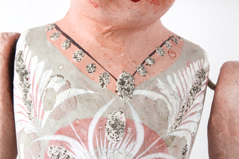 "Marina" Paper Mache Ballerina Puppet Doll