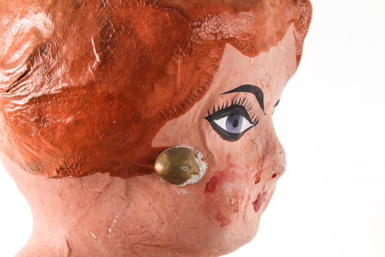 "Marina" Paper Mache Ballerina Puppet Doll