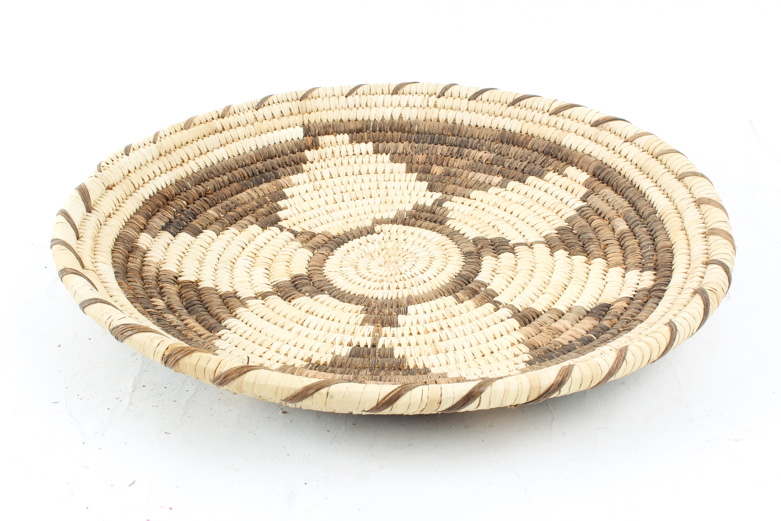 Collection of Hand Coiled Native American Style Baskets