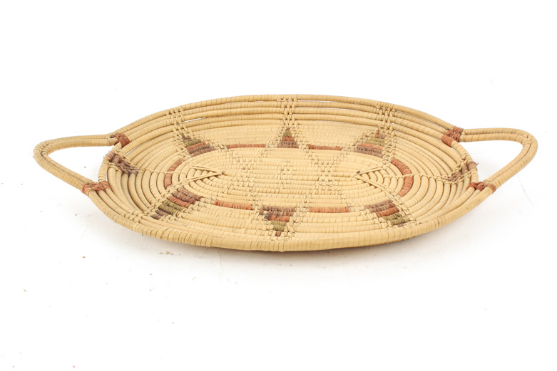 Collection of Hand Coiled Native American Style Baskets