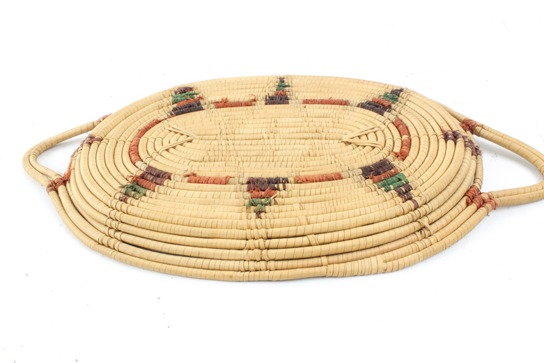 Collection of Hand Coiled Native American Style Baskets