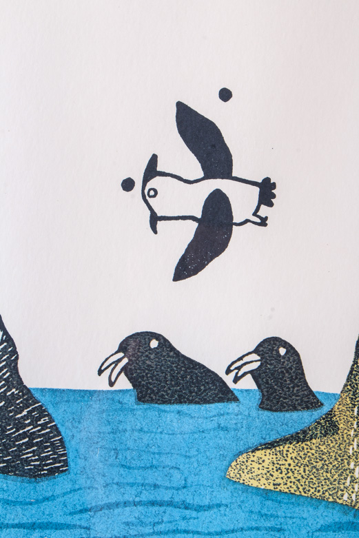 Pitseolak Fine Art Reproduction of "Summer Hunter"