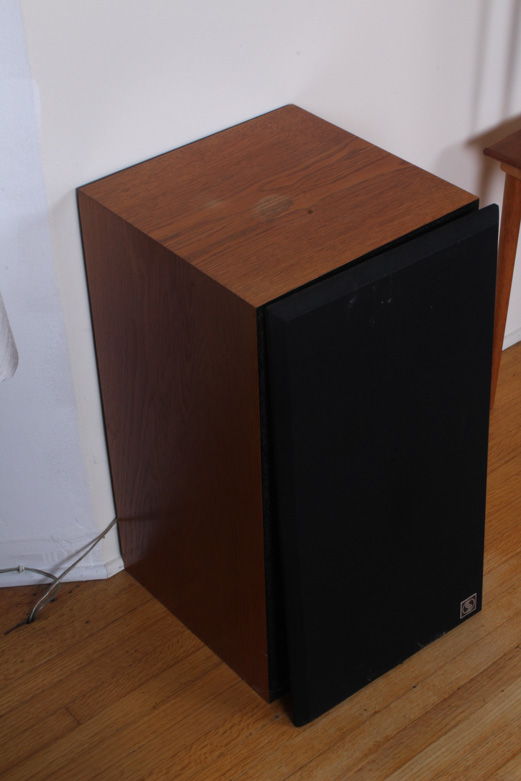 Pair of Wood Case Floor Speakers
