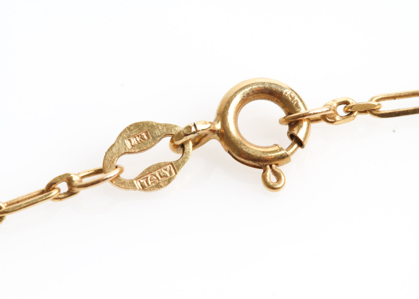 14K Two-Tone Gold and Diamond Butterfly Pendant Necklace