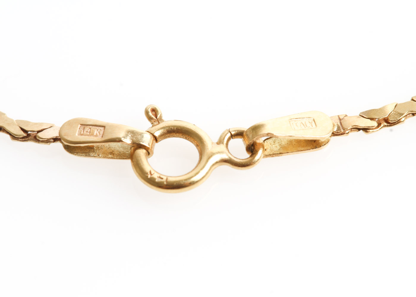 Vintage 14K Yellow Gold and Old Mine Cut Diamond Solitaire Pendant Necklace