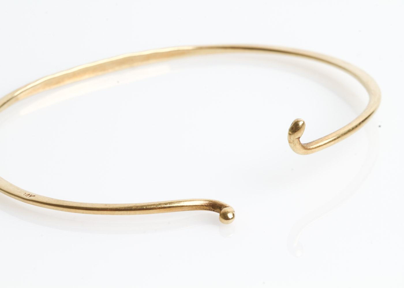 14K Yellow Gold Bangle Bracelet
