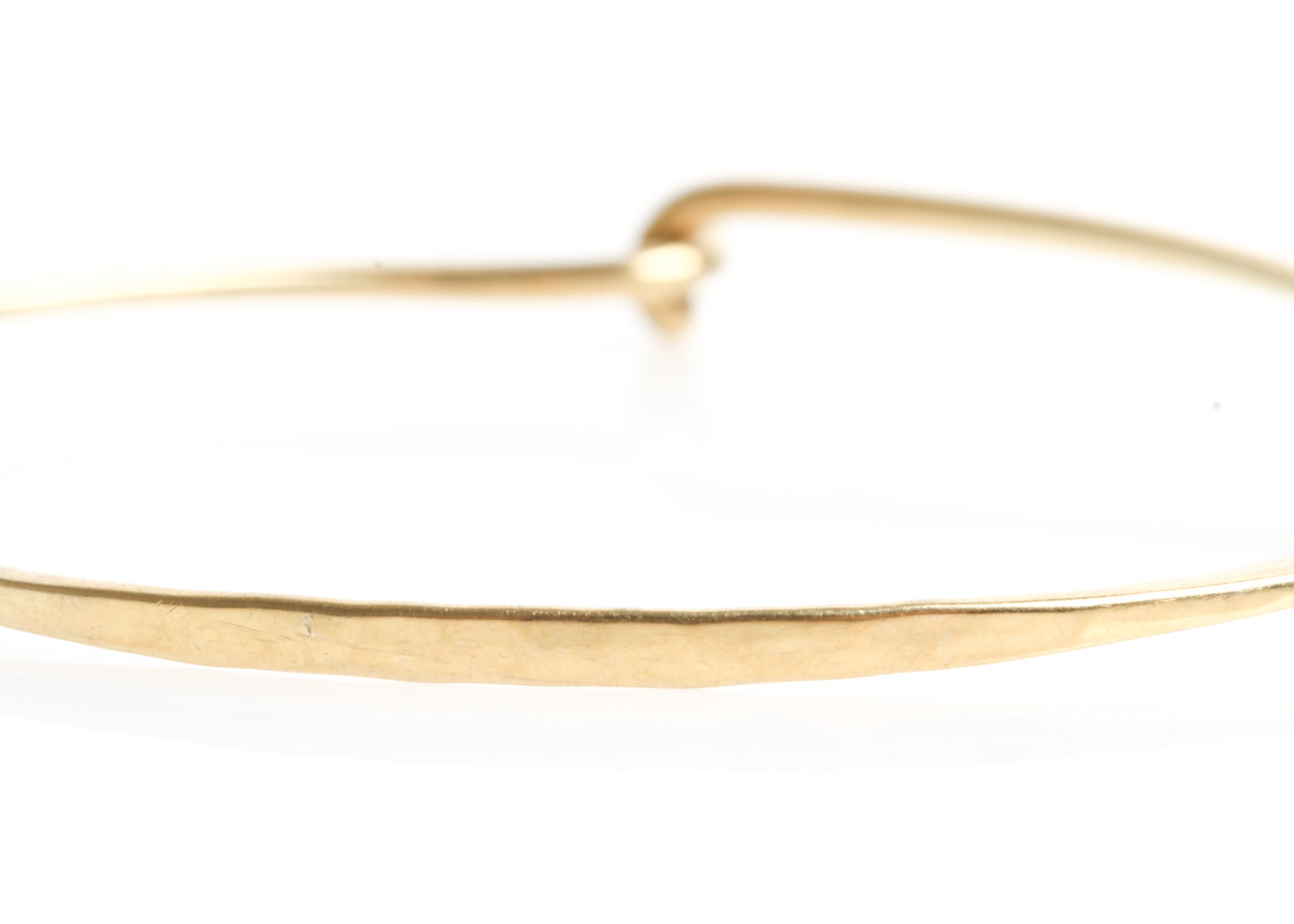 14K Yellow Gold Bangle Bracelet