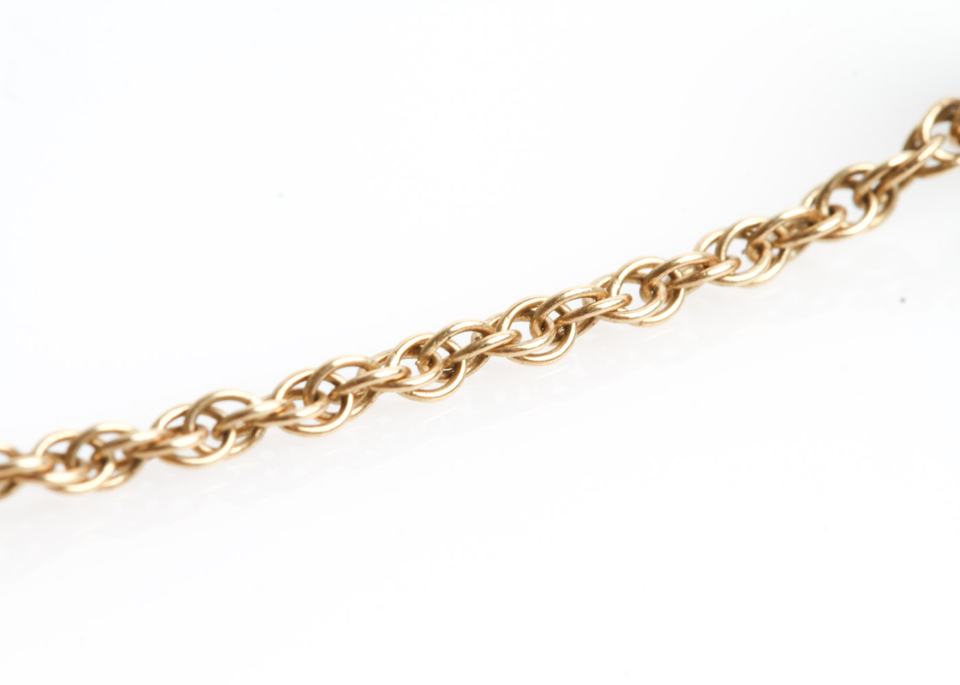 14K Yellow Gold and Cultured Pearl Necklace