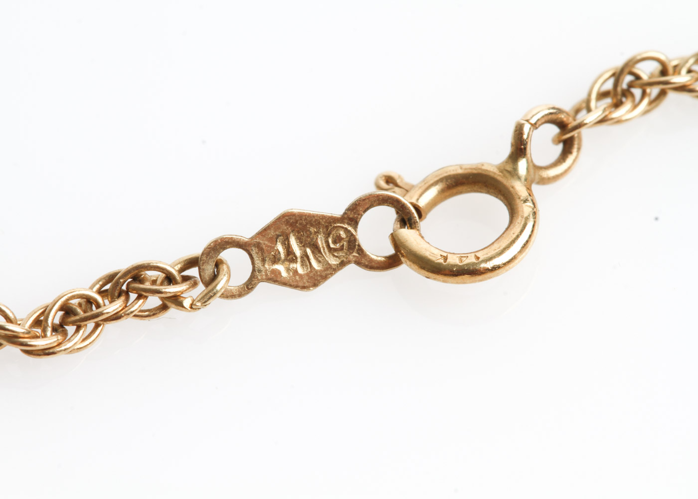 14K Yellow Gold and Cultured Pearl Necklace