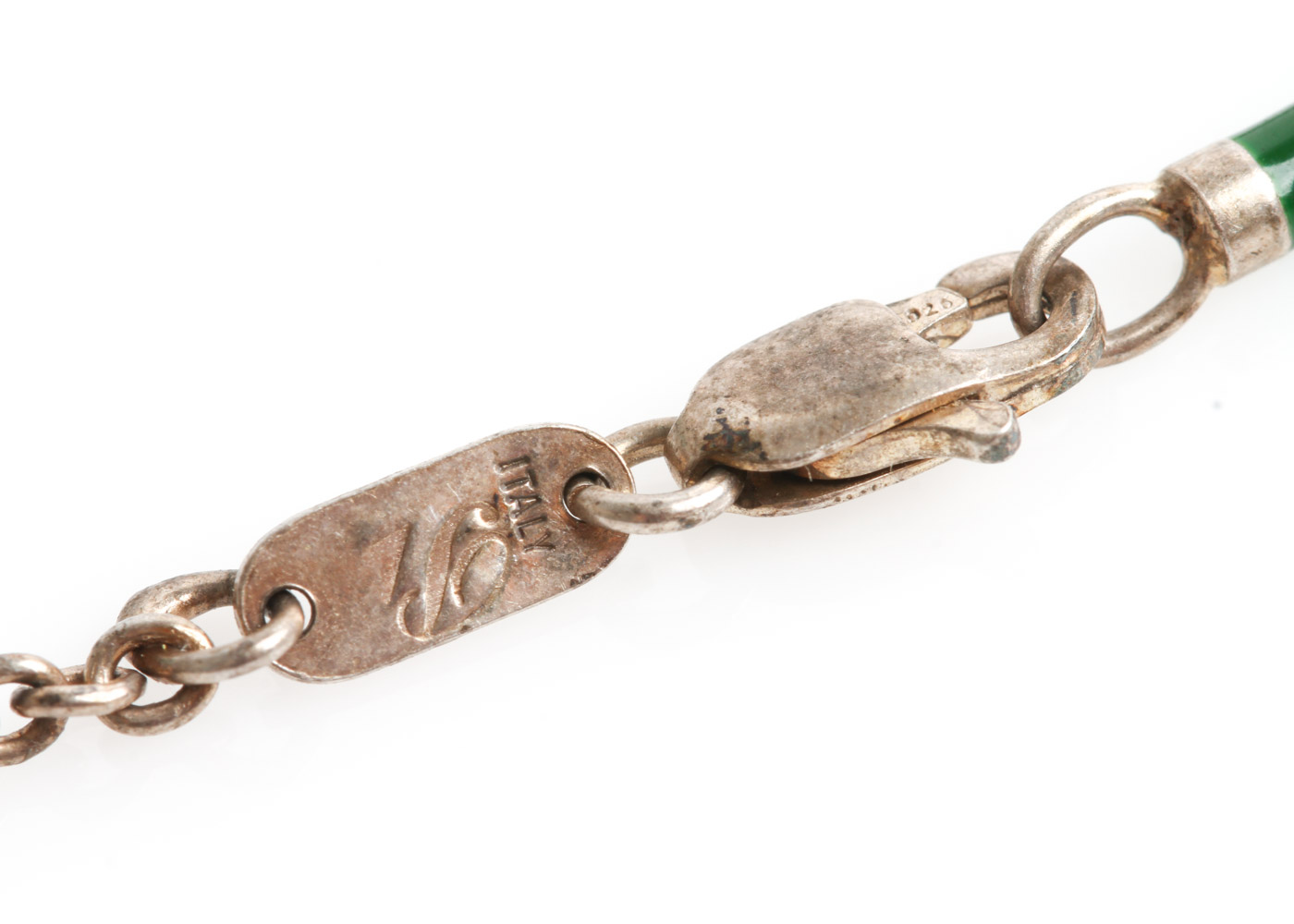 Sterling Silver, Dyed Mother of Pearl, and Enamel Jewelry