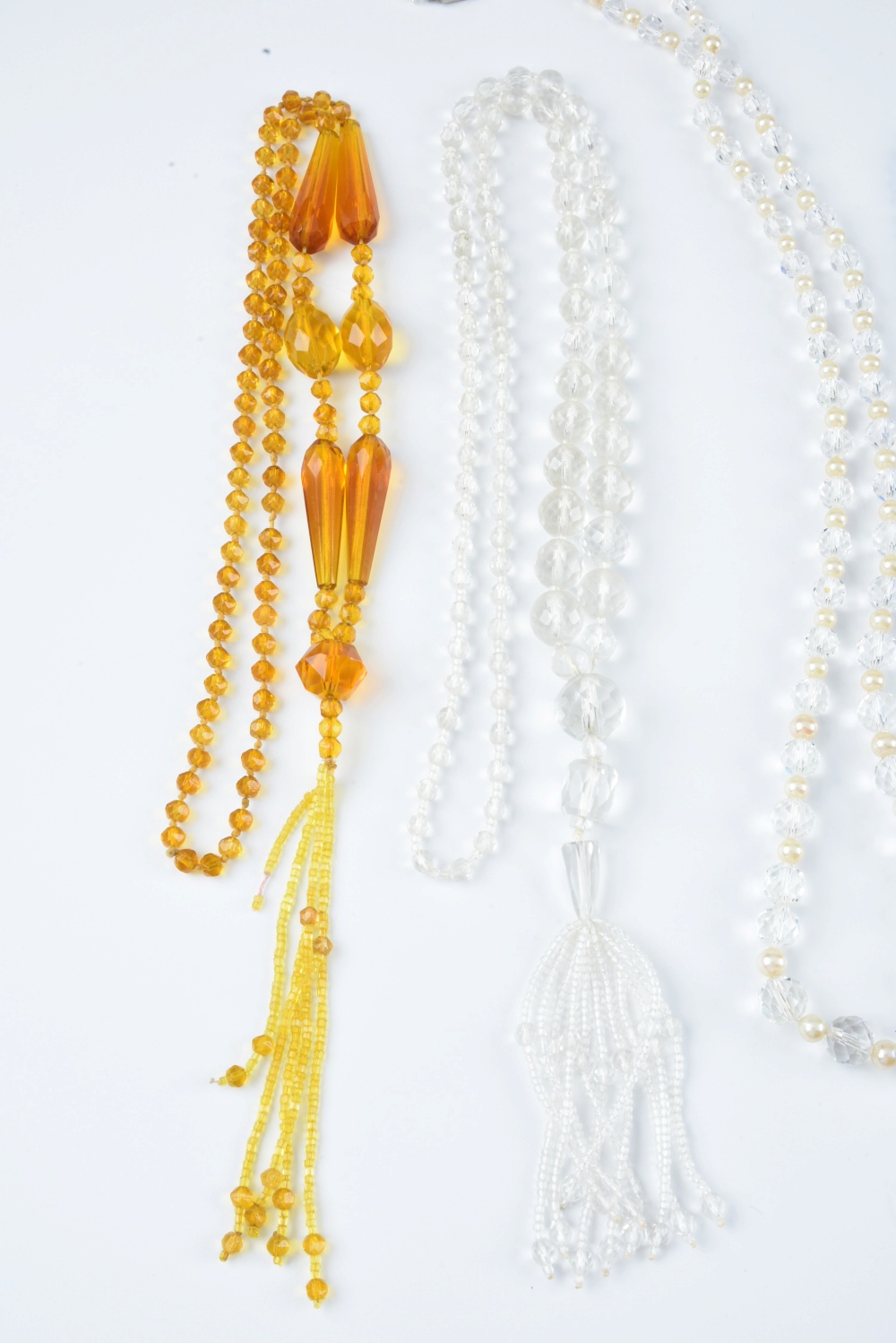Five Vintage Beaded Necklaces