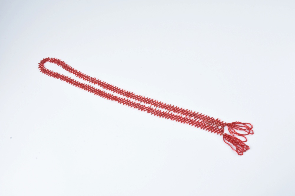 Six Vintage Beaded Necklaces