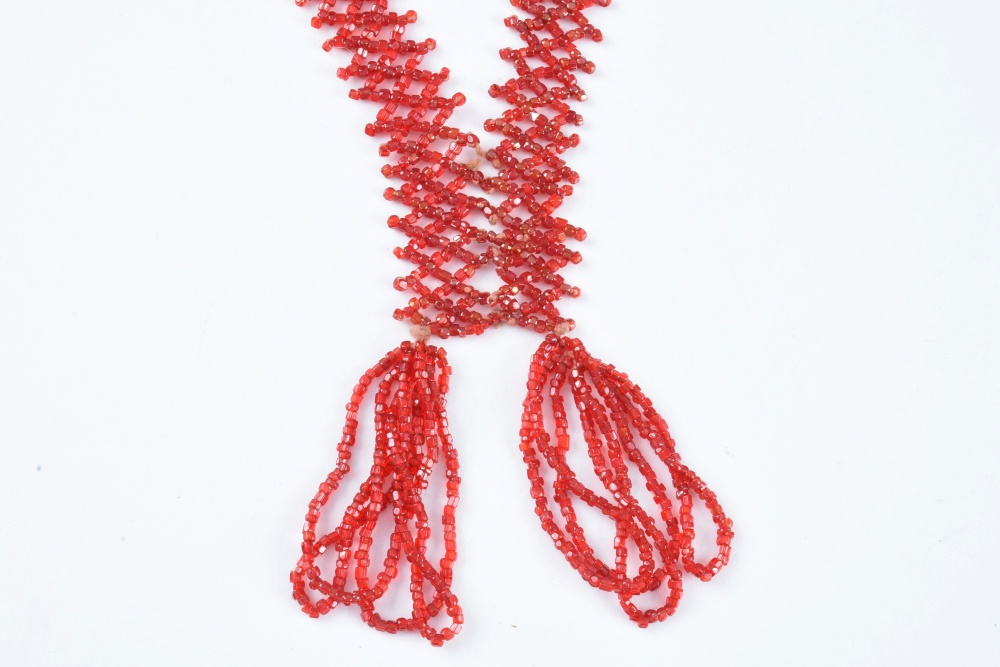 Six Vintage Beaded Necklaces